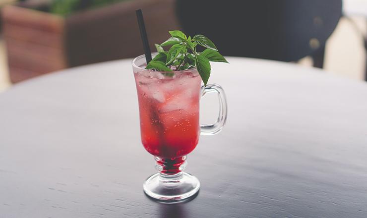 watermelon punch with mint 