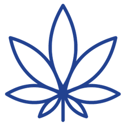 cannabis leaf icon