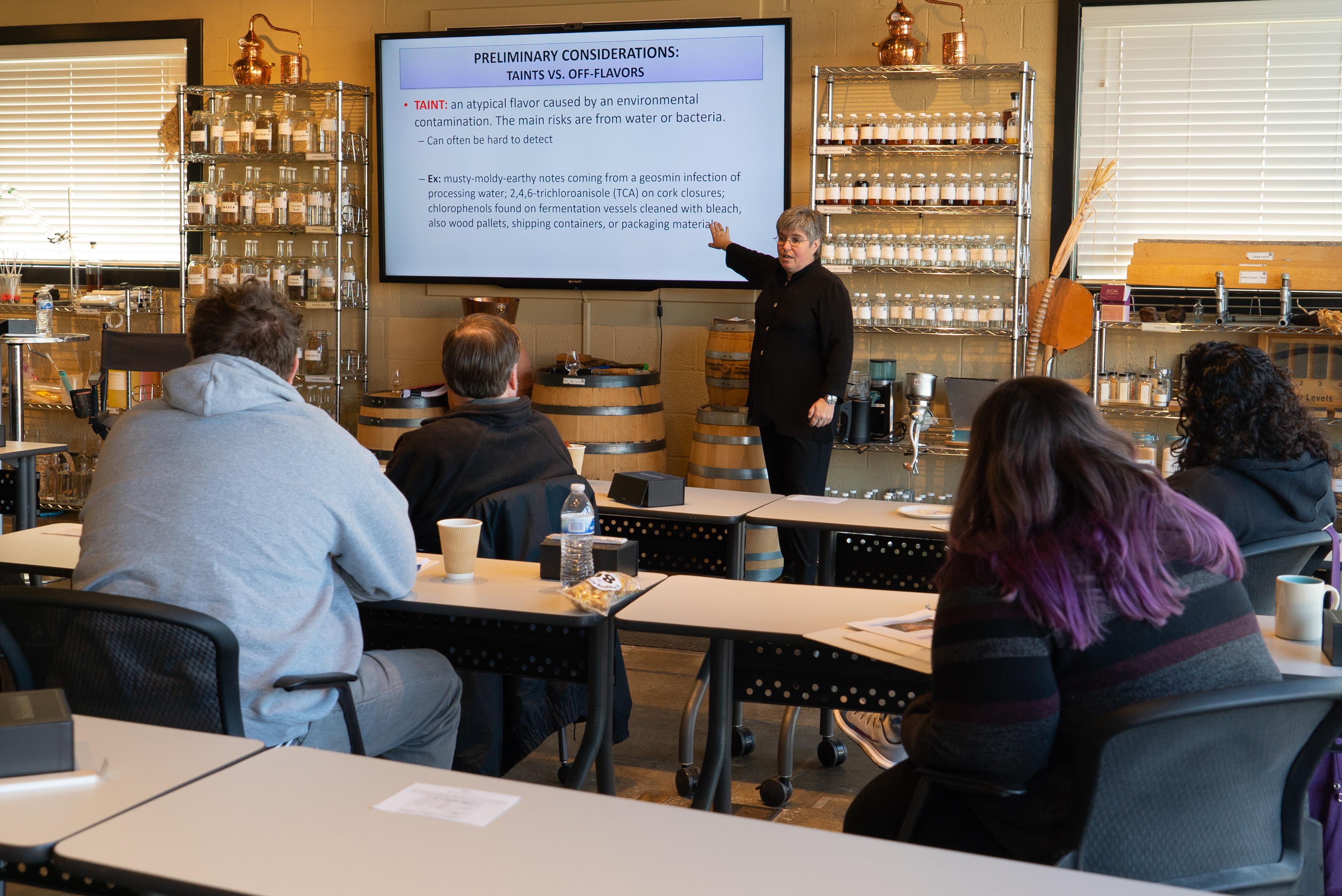 Nancy presenting at Moonshine University