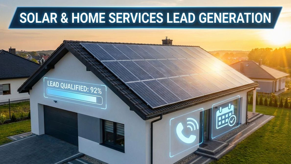 Solar lead generation crisis and AI solution