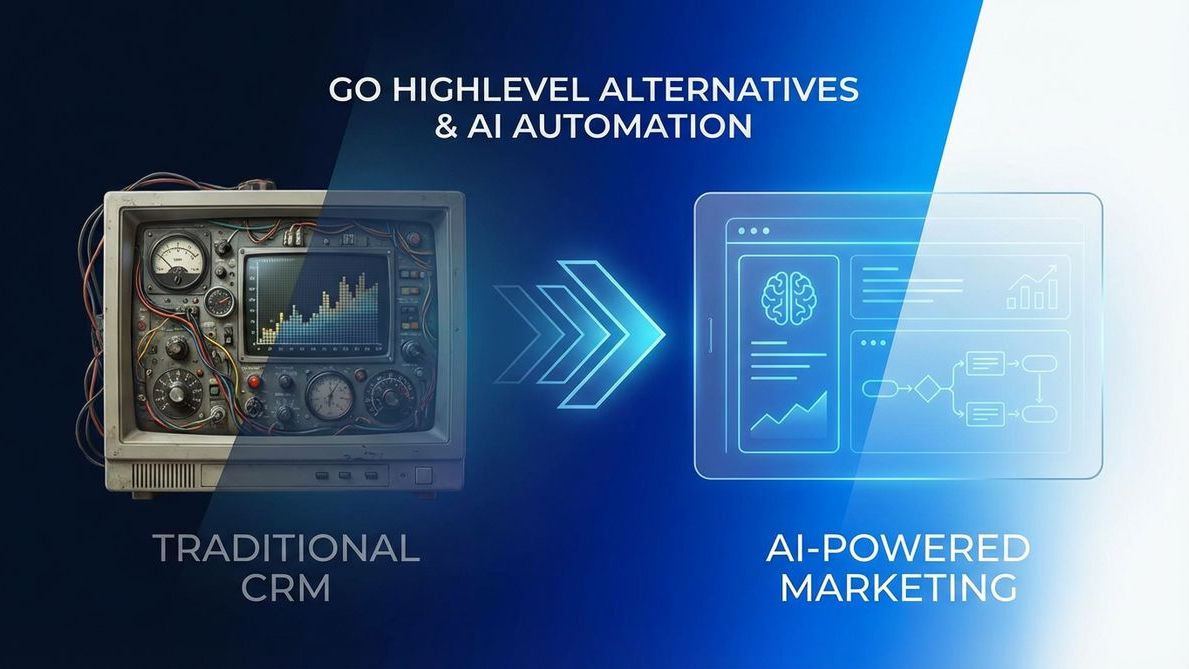 GoHighLevel alternatives comparison - old vs new CRM technology