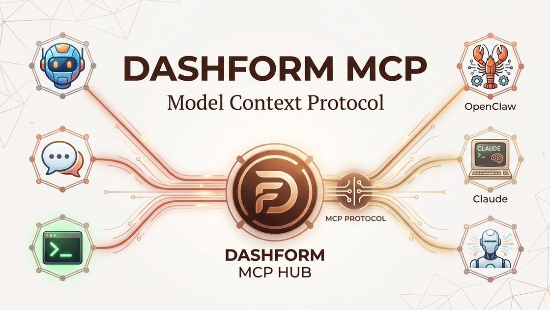 Dashform MCP - Model Context Protocol for AI agents including OpenClaw and Claude Code to create forms