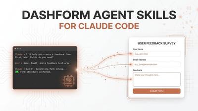 Dashform Agent Skills for Claude Code - Create AI forms through natural language conversation