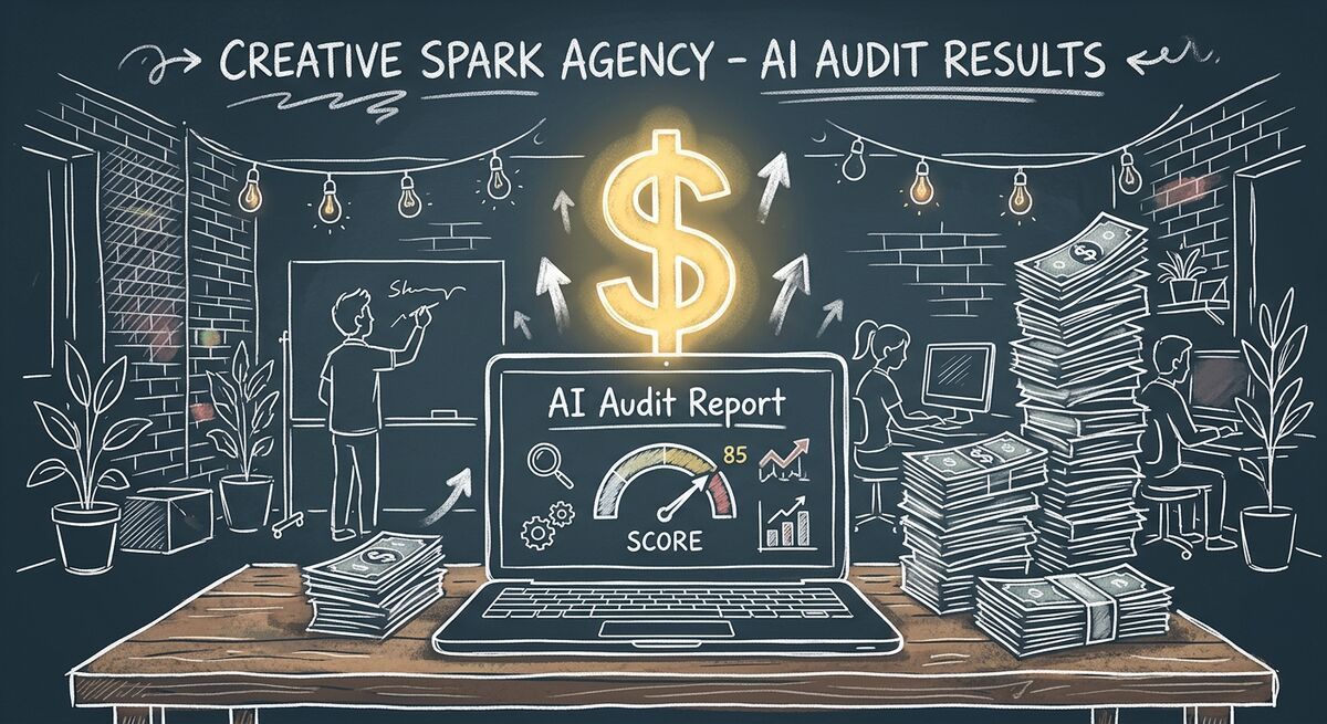 B2B agency revenue growth from productized AI audit service
