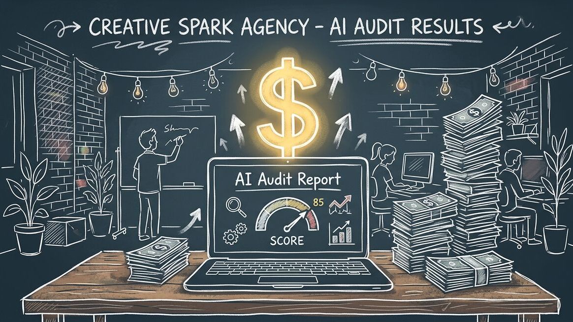 B2B agency revenue growth from productized AI audit service
