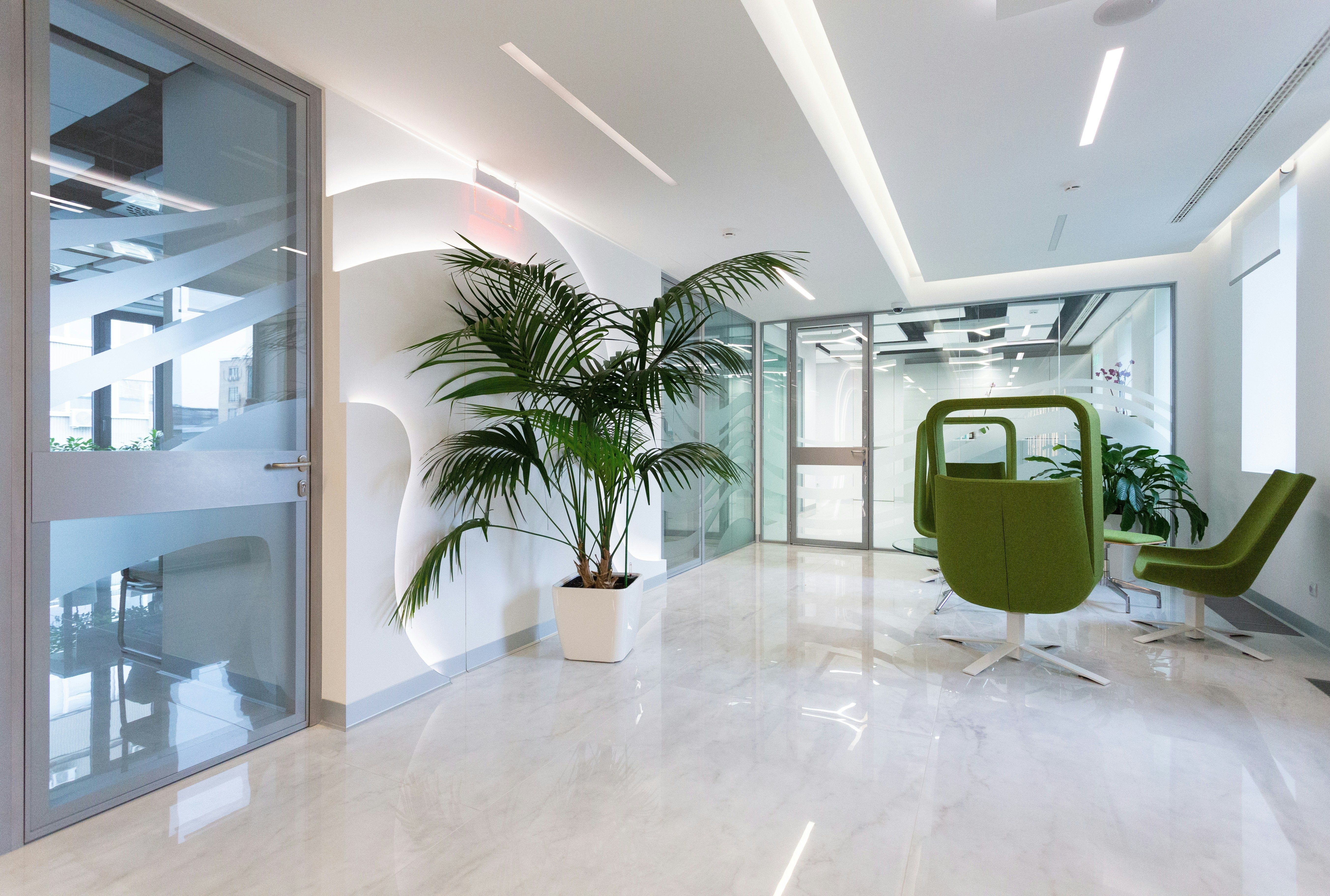Modern med spa clinic interior, showcasing a professional and welcoming environment for aesthetic treatments