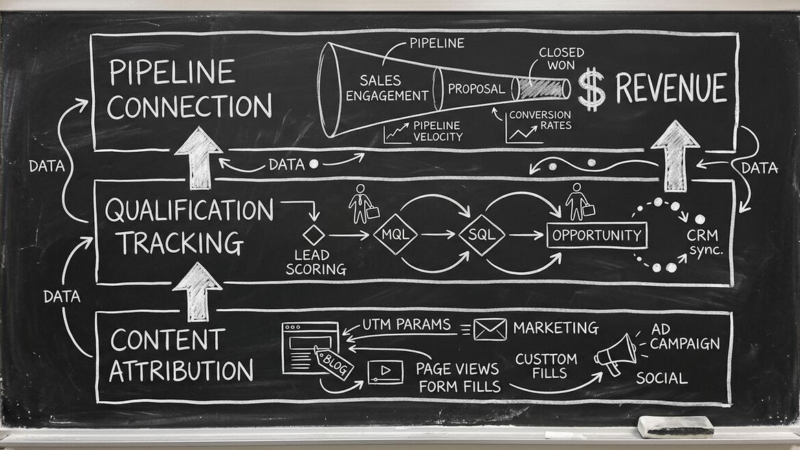 Three-layer measurement infrastructure diagram