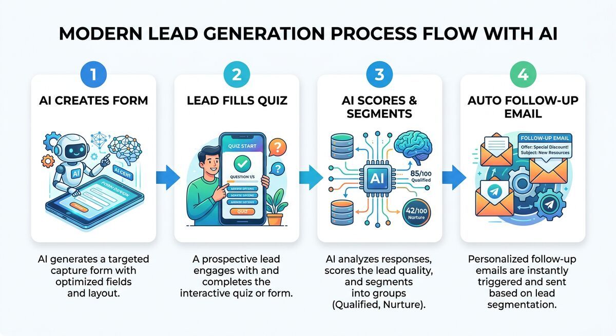 Four-step implementation roadmap for GPT-5.4 lead generation setup