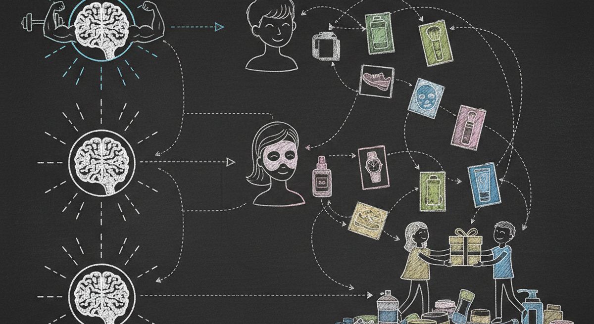 AI agents recommending products to different customer personas