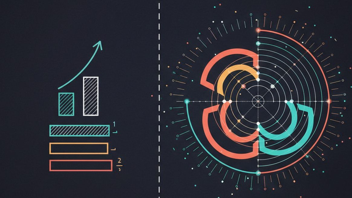 Business digital presence before and after AEO optimization