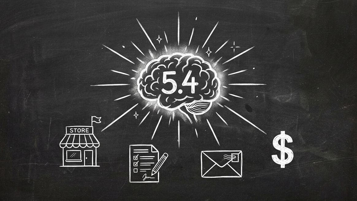 GPT-5.4 small business lead generation automation concept with AI-powered forms and workflow