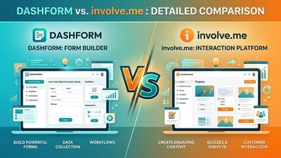 Dashform vs involve.me: Which Form Builder Is Right for You? (2026)
