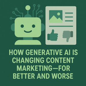 How Generative AI Is Changing Content Marketing—For Better and Worse