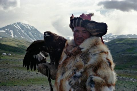 Chasseur à l’aigle — Bayan-Olgii, Mongolia, 2023
