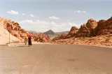 woman in valley of fire