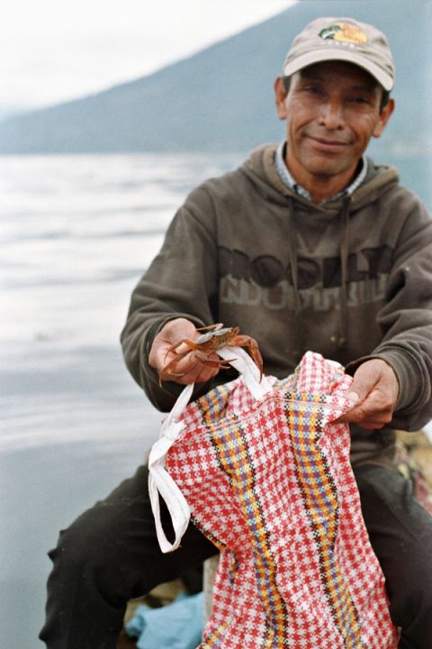 Juan el pescador III — Lac Atitlán, Guatemala, 2022