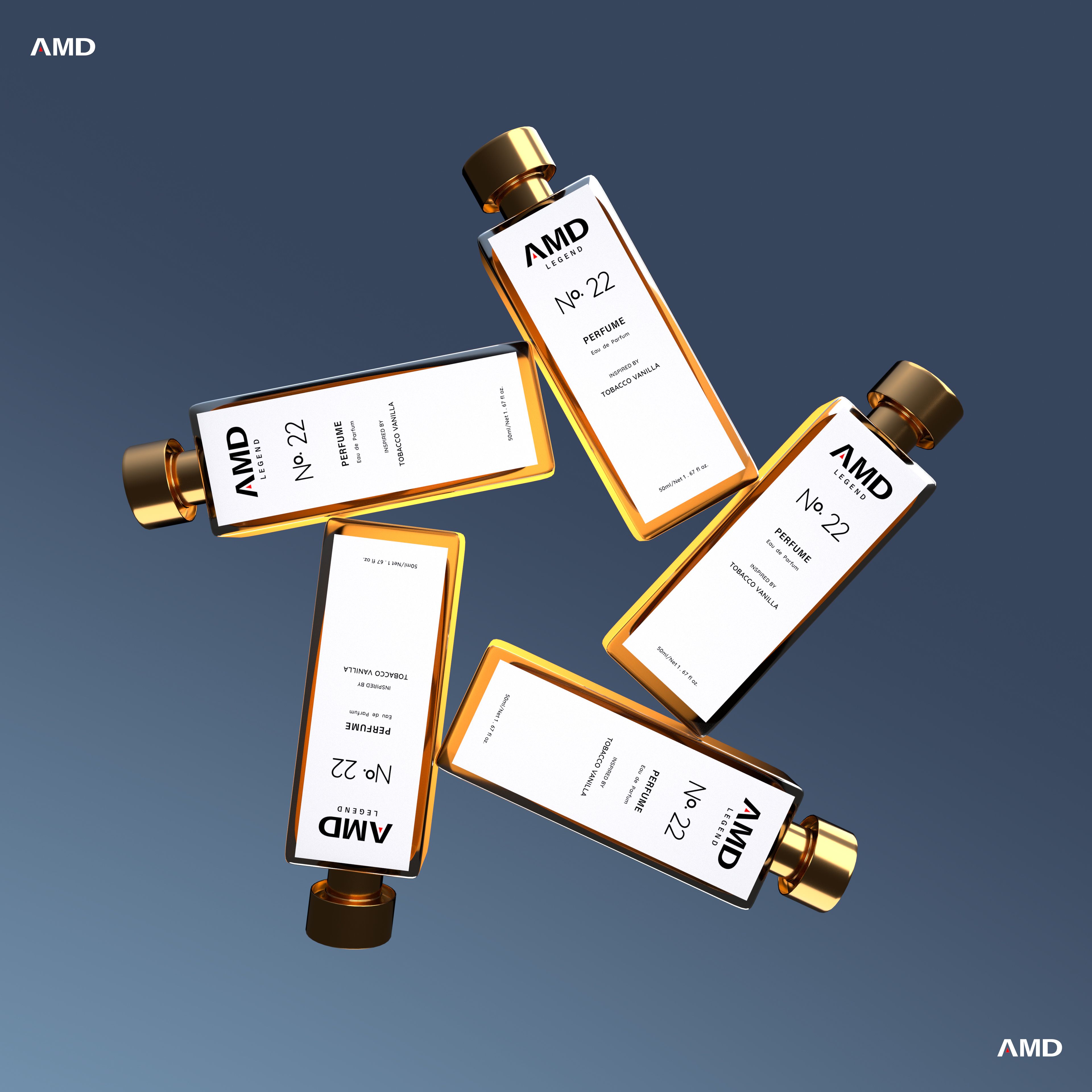 Perfume Product Visualization Gallery Image 1