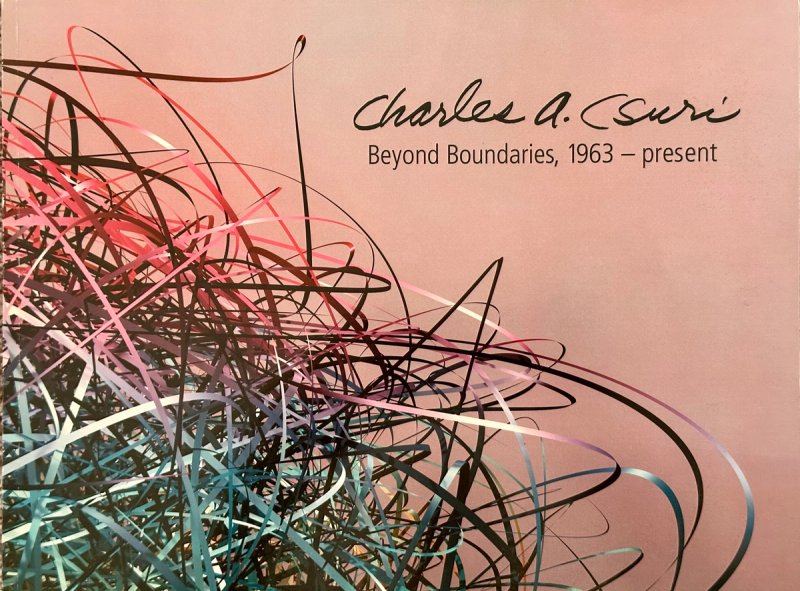 Front cover of Charles A. Csuri: Beyond Boundaries, 1963–present (2006), featuring a detail of Csuri’s Entanglement (2002).