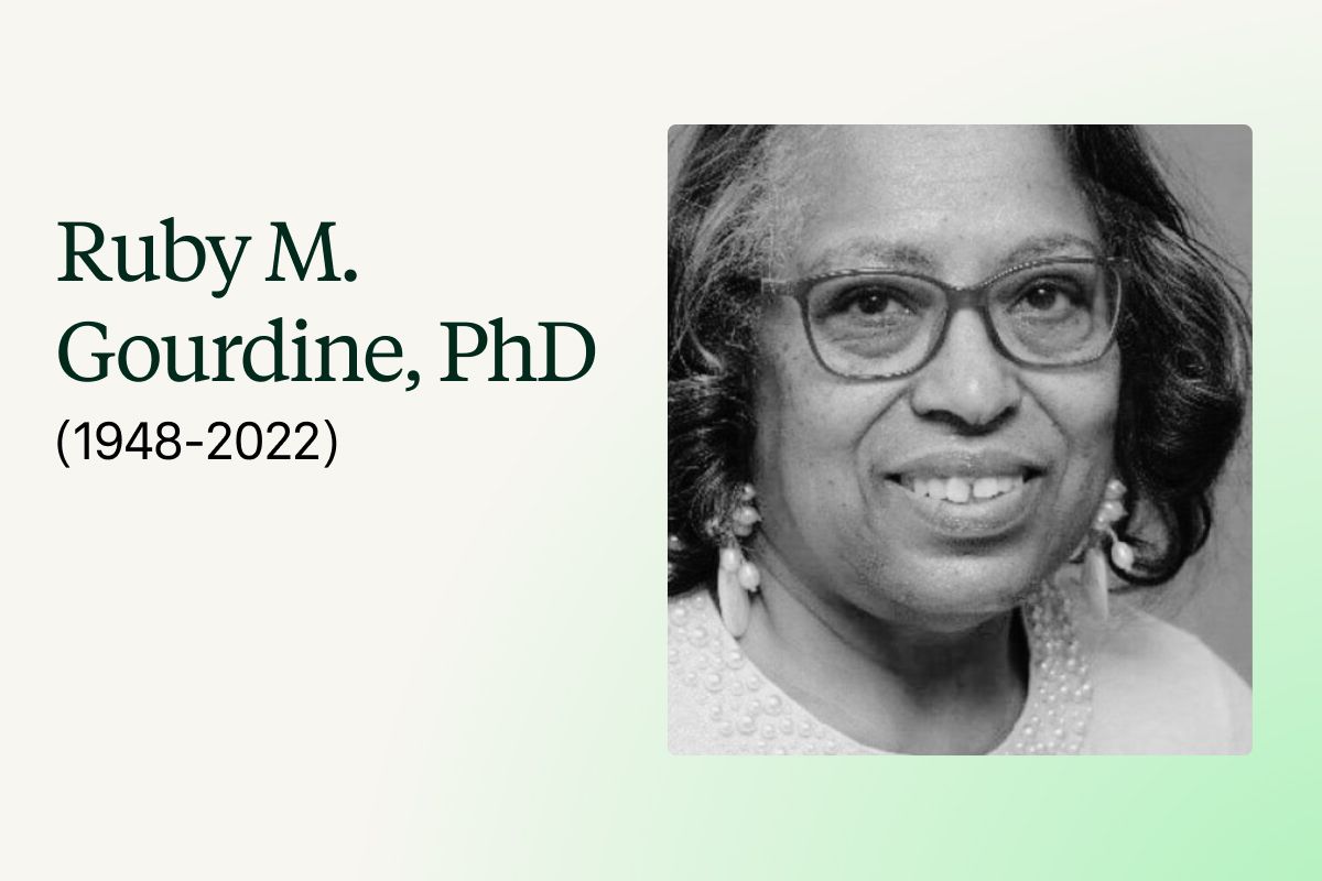 Ruby M. Gourdine, PhD