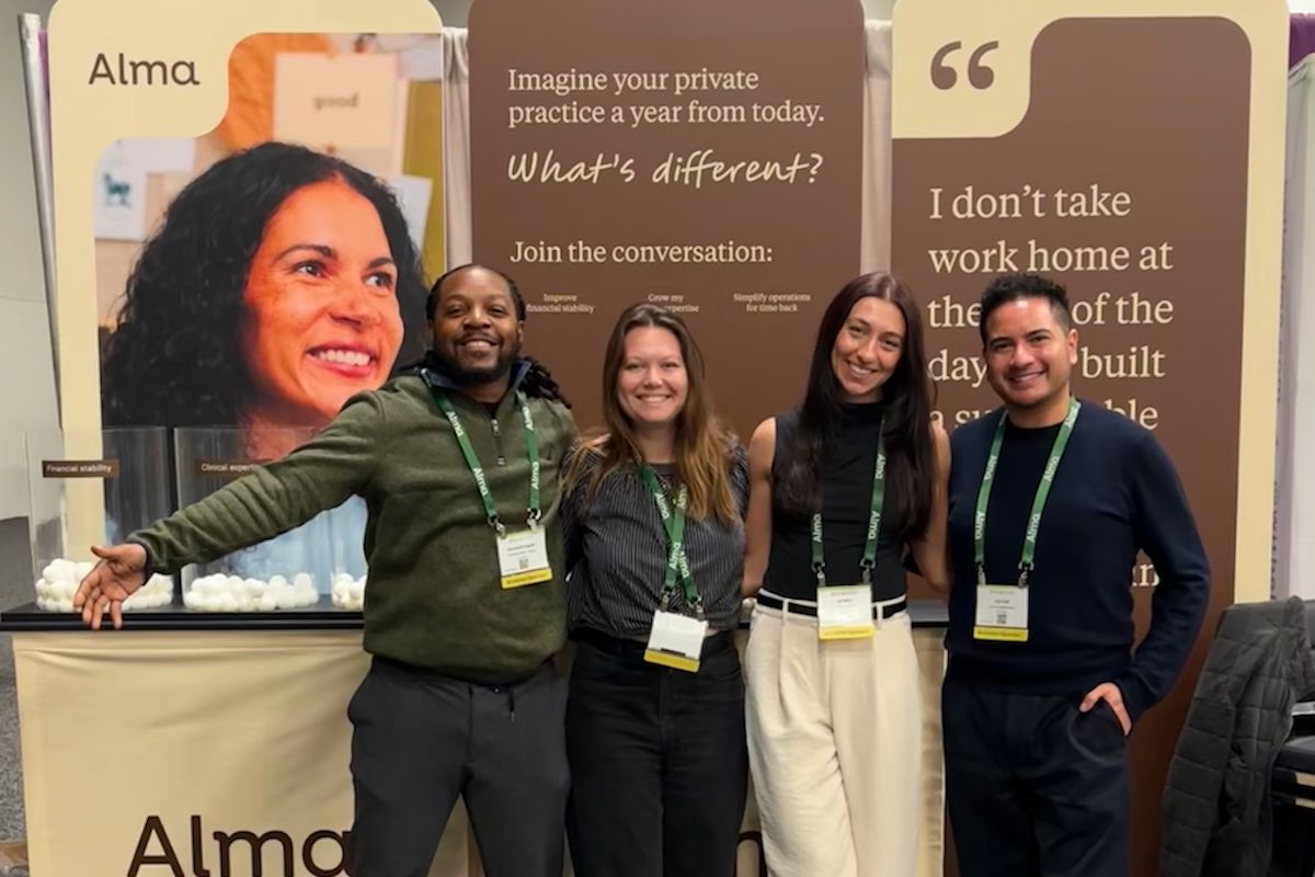 Alma staffers at the 2026 ACA Conference in Columbus, OH