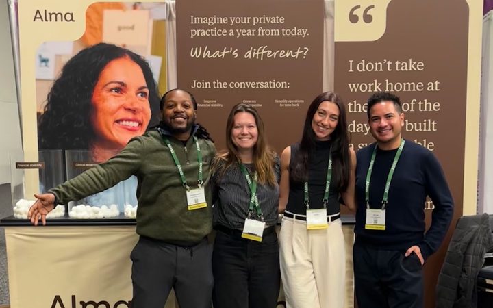 Alma staffers at the 2026 ACA Conference in Columbus, OH