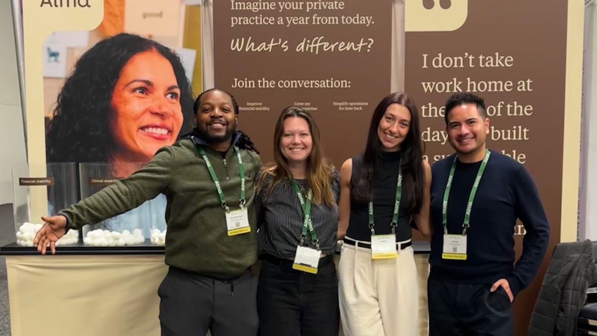Alma staffers at the 2026 ACA Conference in Columbus, OH
