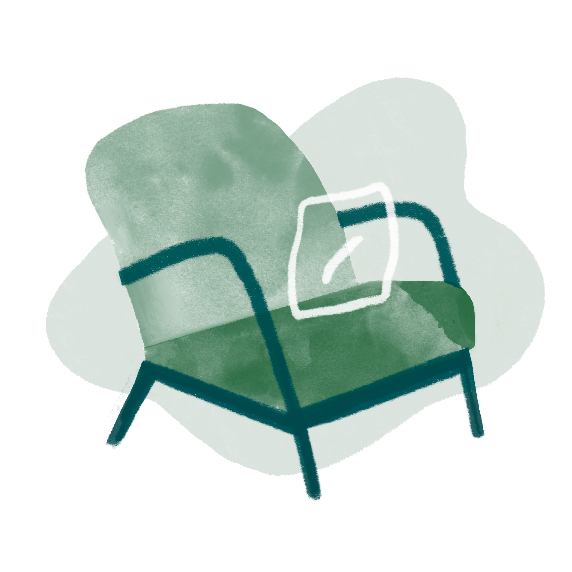 Illustration of a chair