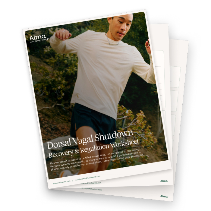 Understanding Dorsal Vagal Shutdown