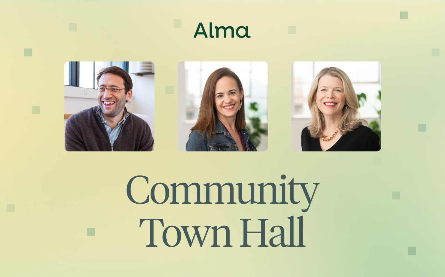 Alma community town hall