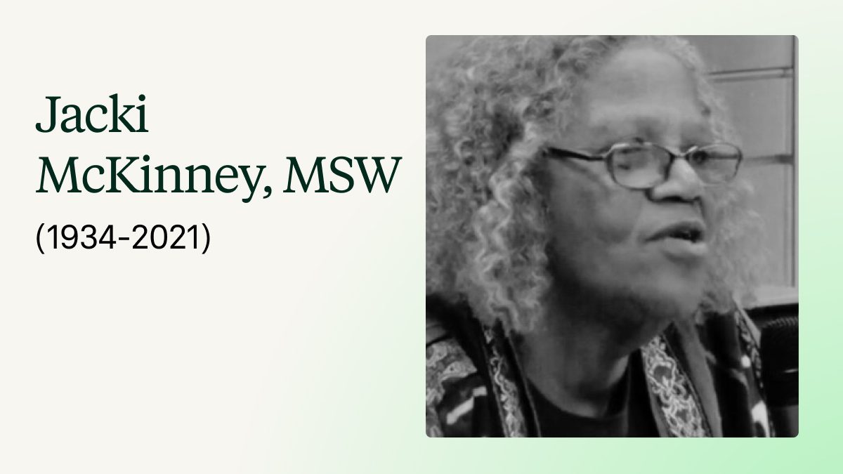 Jacki McKinney, MSW