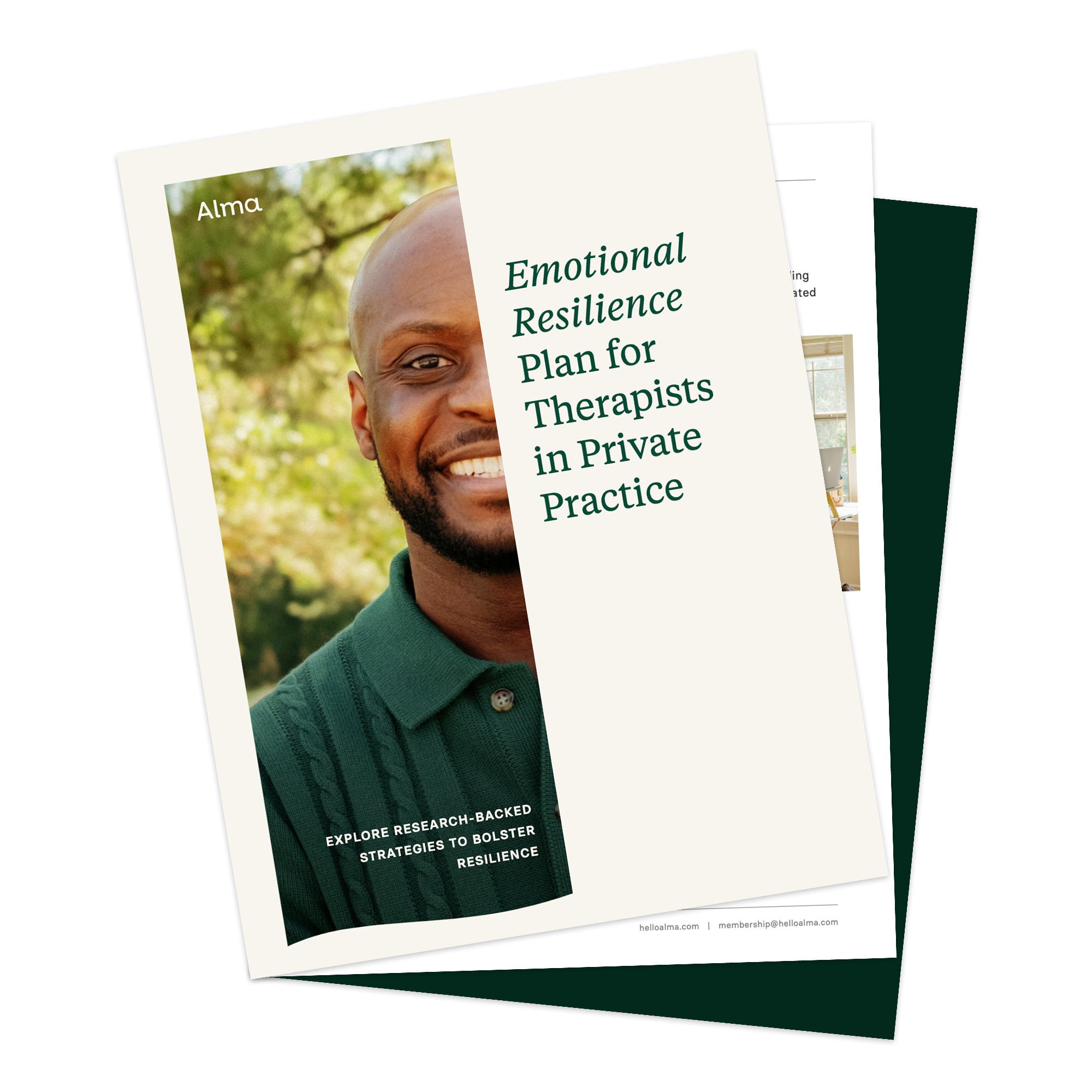 An Evidence-Based Emotional Resilience Plan for Therapists PDF preview
