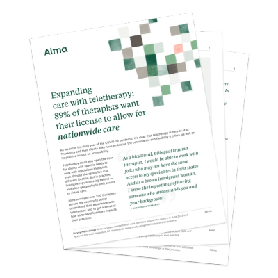 Alma's Cross-State Licensure Survey