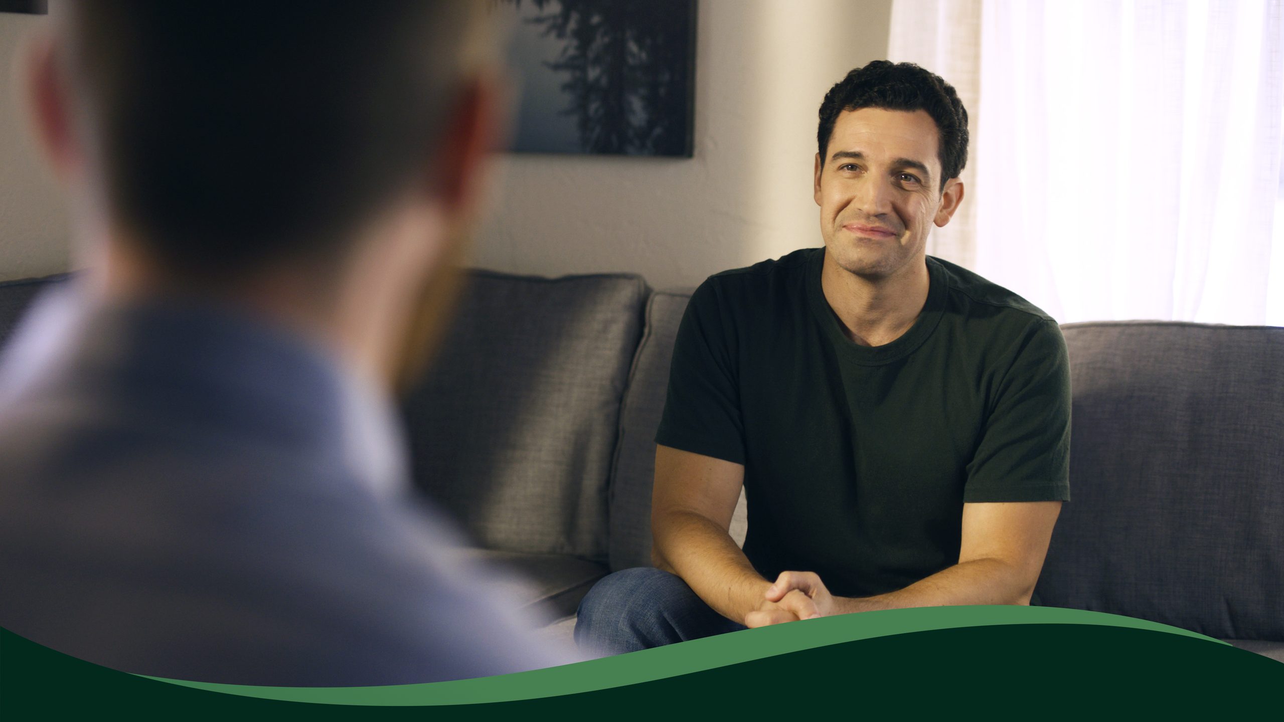 A person establishing a new relationship with a mental health provider