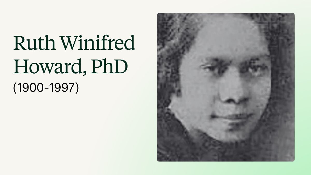 Ruth Winifred Howard, PhD