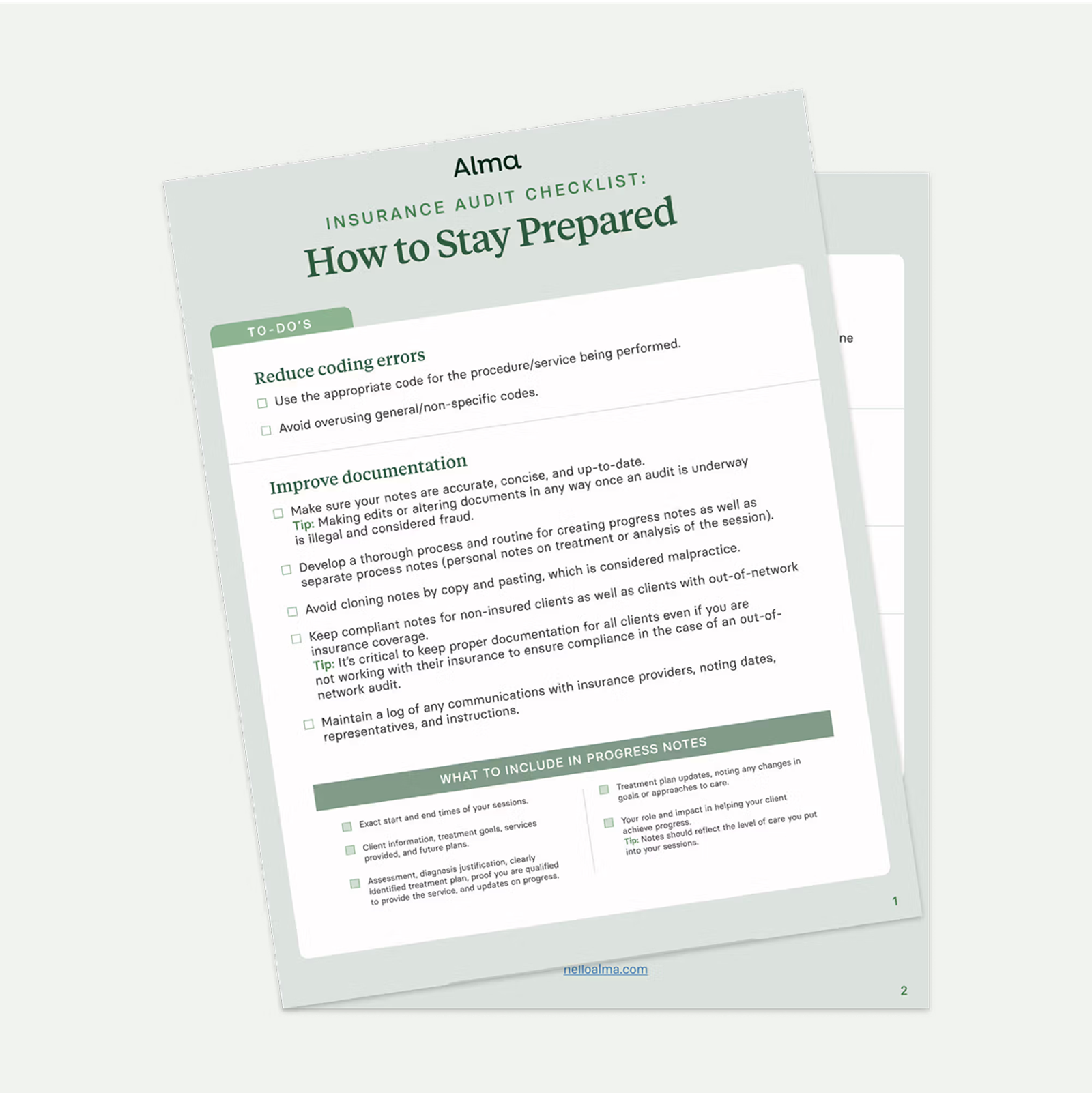 Insurance audit checklist: How to stay prepared