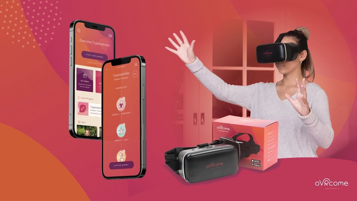 OVRcome mental health VR app demonstration