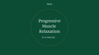 Progressive Muscle Relaxation (13 minutes)