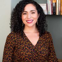 Latinx therapist Raquel Carrasquillo, photographed at the headquarters of Alma; an online directory for finding mental health care.