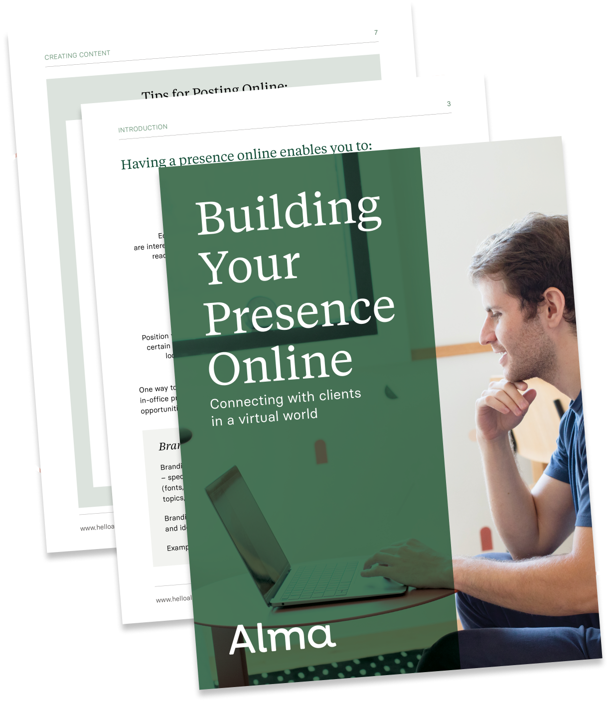 Preview image of the Building Your Presence Online PDF