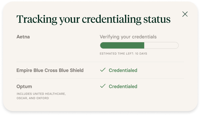 Image of credential status