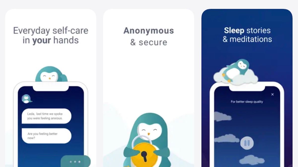 Wysa chatbot app screenshot