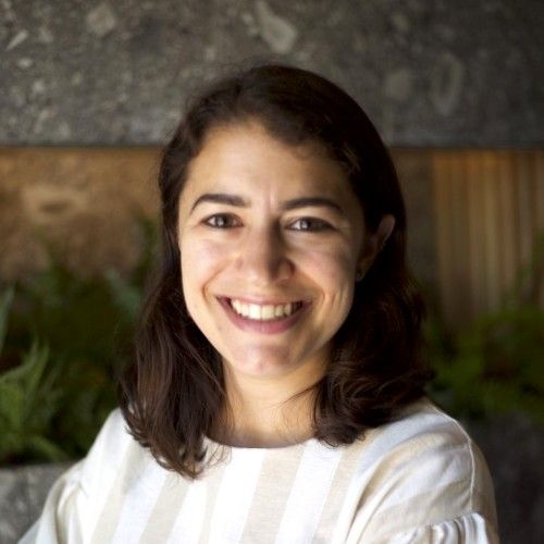 Alma employee Emily Singer pictured at Alma's headquarters.