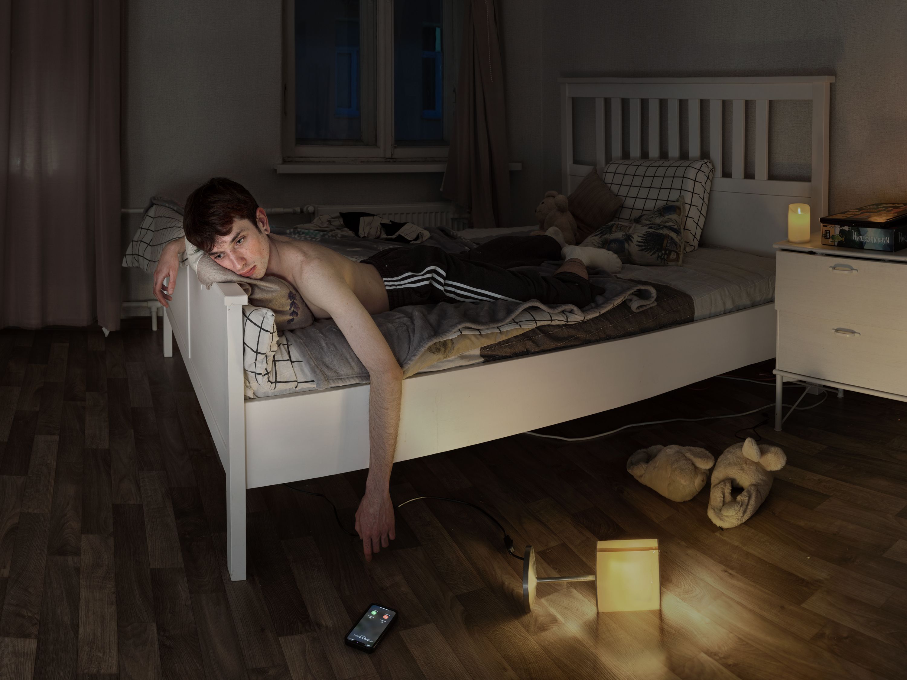 "Vladimir, 21" from the series "MENLANCHOLY" — Kirill Muniabin