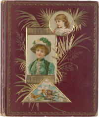 Anonymous, Album (leather with gold embossing and pictures), ca. 1880-1890s, Münchner Stadtmuseum, photography collection, Inv. Nr. FM-83/622 | DER GREIF