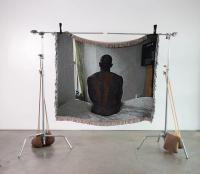 Chimera Singer, "Person's back, sitting on bed - front", New York, United States of America, 2022 | DER GREIF
