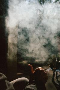 "Dad smoking", Yountville, CA, United States of America, 2022 | DER GREIF