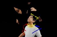 The Ouroboros of Facial Data, video still, 2025 | DER GREIF