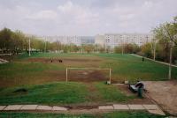 Public playground at Ciocana, newest district of build in 80s. Chisinau, Republic of Moldova. | DER GREIF