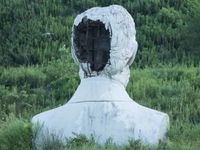 Andrea and Caleb | Orejarena & Stein, "Lincoln & Drone". Courtesy of Palo Gallery | DER GREIF