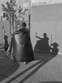 Kelly Rae Daugherty, "Man with Shadow" SOMA, SF, California, United States, 2009 | DER GREIF